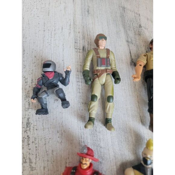 Firefighter biker action figure mow hawk toy figure set job - Picture 3 of 12